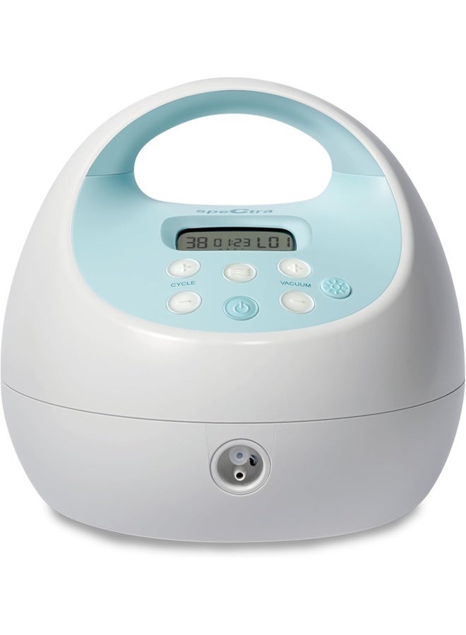 Spectra S1 Plus Hospital Grade Breast Pump | Double Electric, Rechargeable Battery, Ultra Quiet, Closed System, Night Light, Blue - Image 1